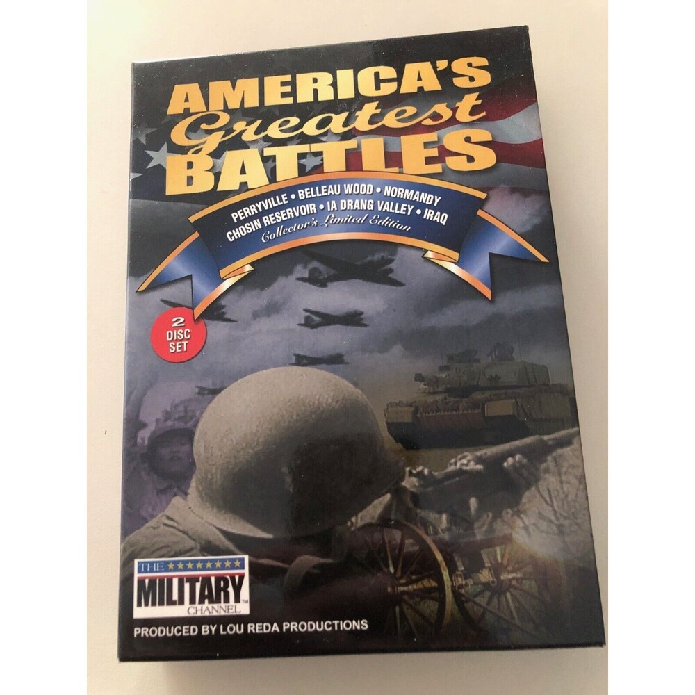 America's Greatest Battles - DVD Very Good Condition 2 Disc‎ Set